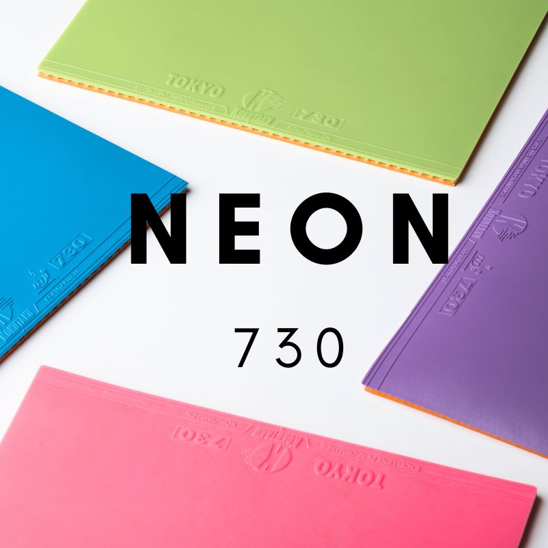 Table Tennis Spin - KOKUTAKU NEON 730 TOKYO Colorful Table