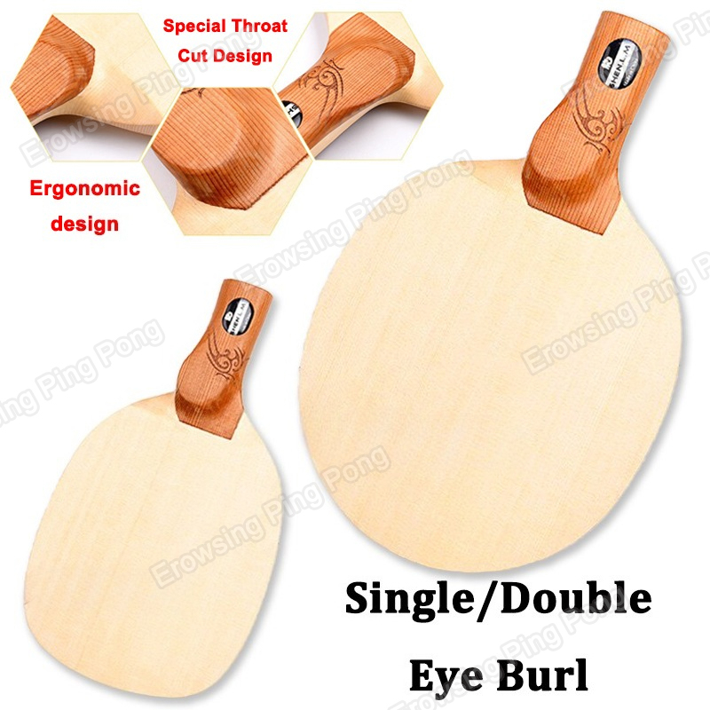 Table Tennis In Chinese - 1-Ply Hinoki Table Tennis Blade Chinese/Japanese