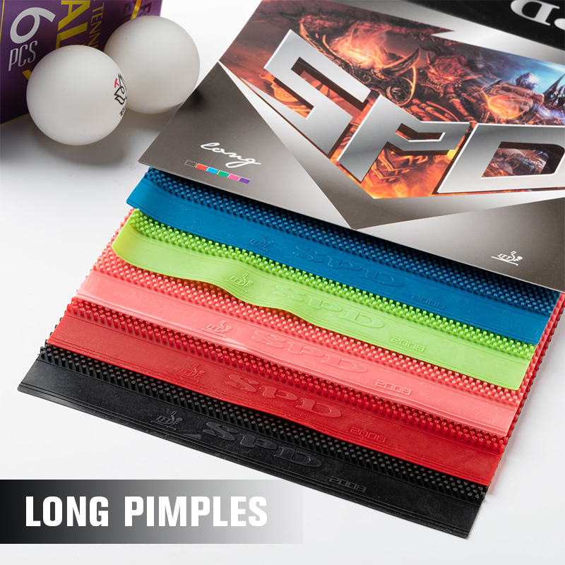 Table Tennis Spin - SPD Super Long Pips Table Tennis