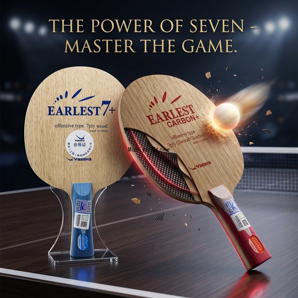 Table Tennis Elite - YASAKA Elite 7-layer Pure Wood and