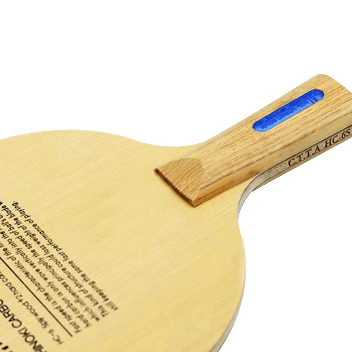 Xiom Blade Table Tennis - SANWEI HC6S Hinoki Carbon Table Tennis