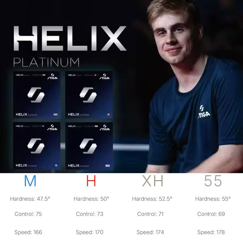 2026 STIGA HELIX Platinum Tabl - Table Tennis Elite recension och pris