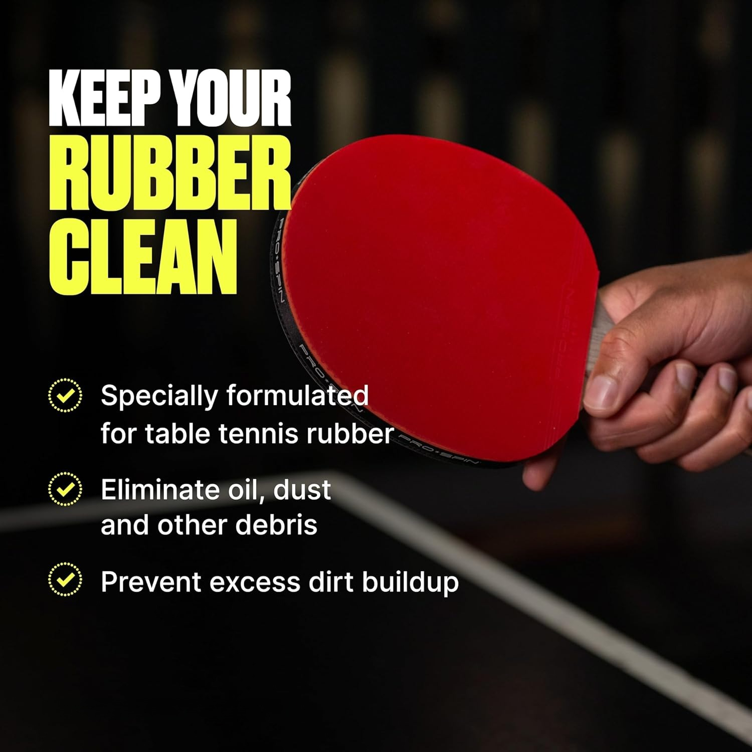 Table Tennis Rubber Cleaning K - Table Tennis Spin recension och pris