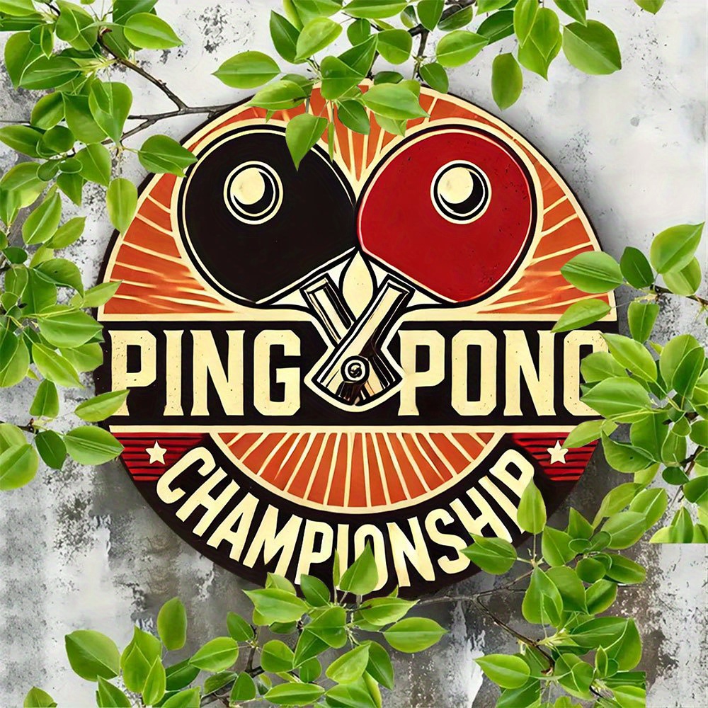 The round wooden table tennis  - Table Tennis In Chinese recension och pris