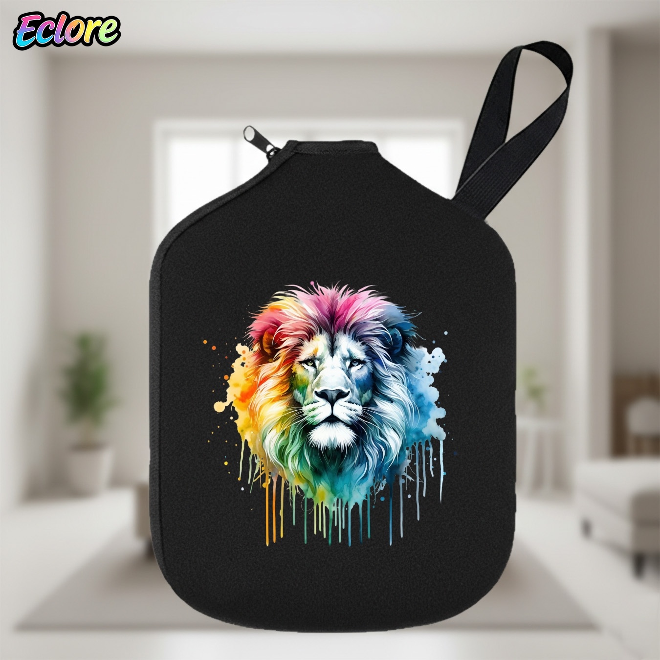 Colorful Watercolor Lion Head  - Table Tennis Paddle recension och pris