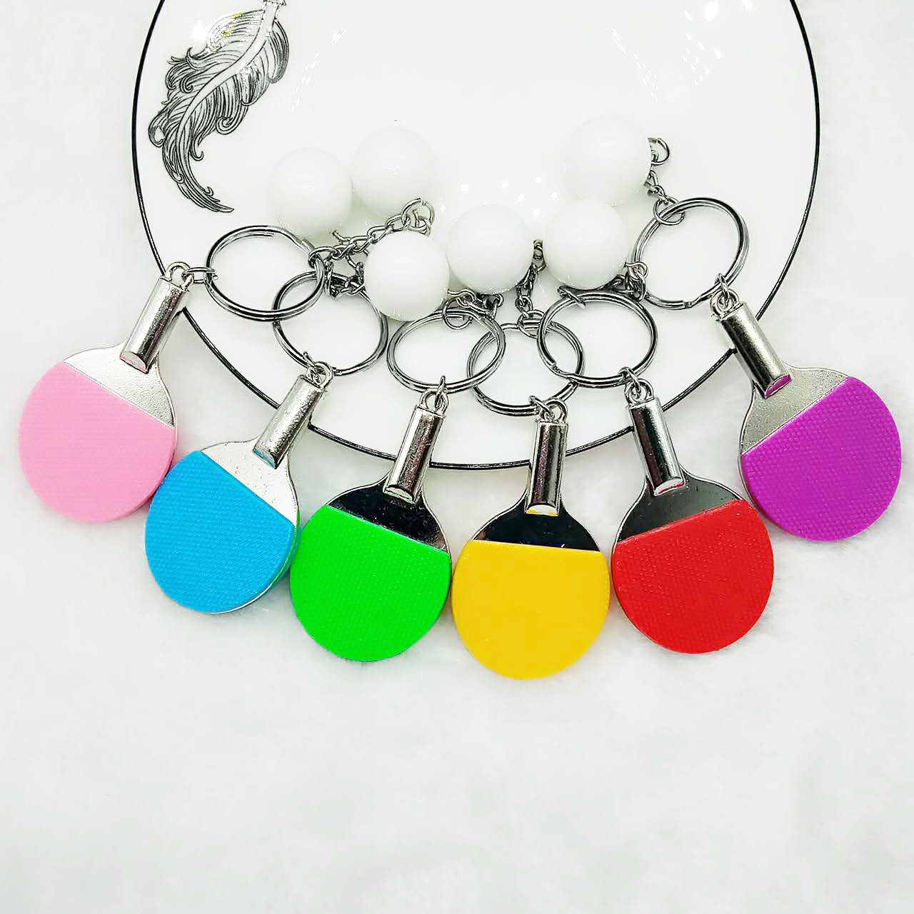 7Pcs Fashion Table Tennis Rack - Table Tennis Umpire recension och pris