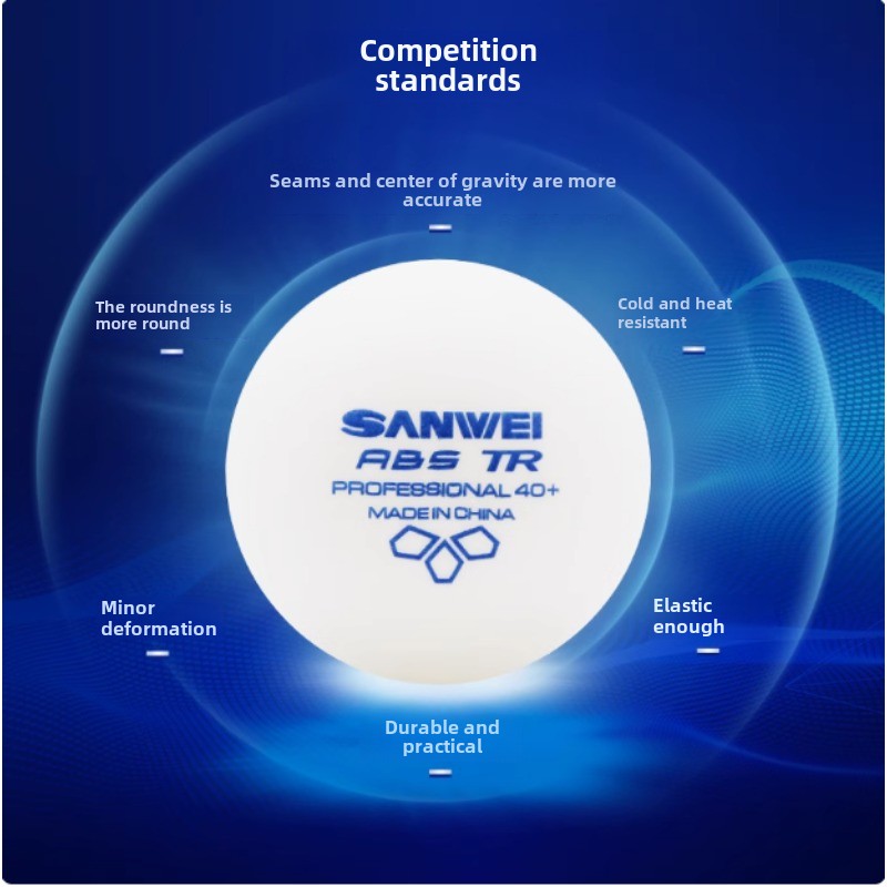 100 pcs Sanwei New Materials P - Table Tennis Vr recension och pris