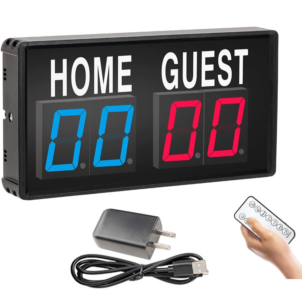 Portable 4 Digit LED Scoreboar - Table Tennis Umpire recension och pris