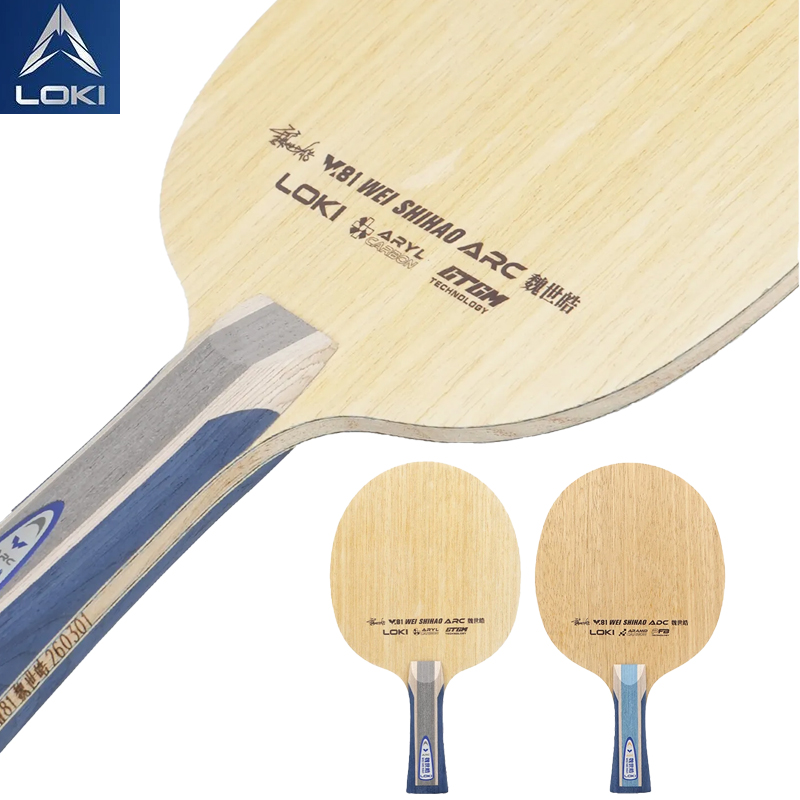 LOKI W81 Series Wei Shihao Tab - Table Tennis Paddle recension och pris