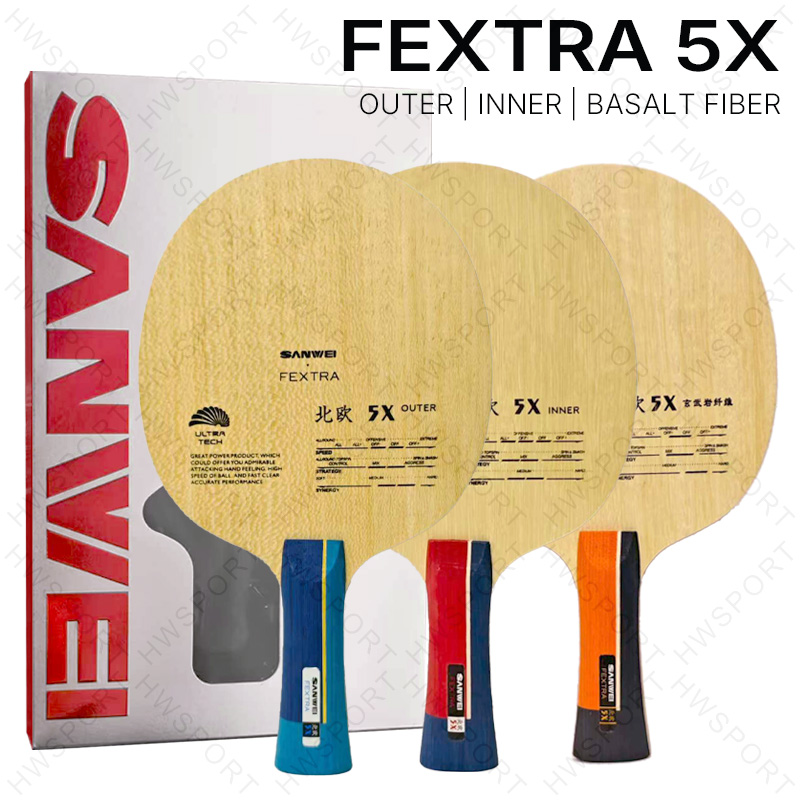 SANWEI FEXTRA 5X Table Tennis  - Xiom Blade Table Tennis recension och pris