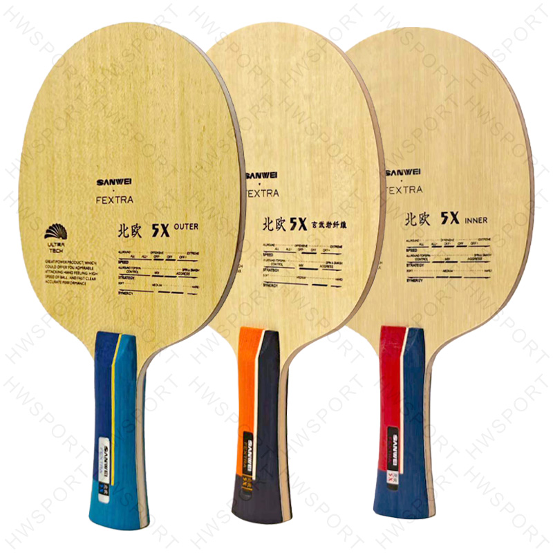SANWEI FEXTRA 5X Table Tennis  - Xiom Blade Table Tennis recension och pris