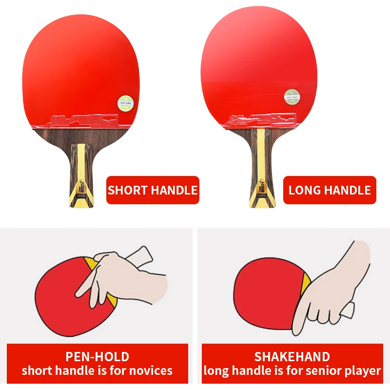 Dhs Table Tennis Racket 9002 P - Table Tennis Spin recension och pris