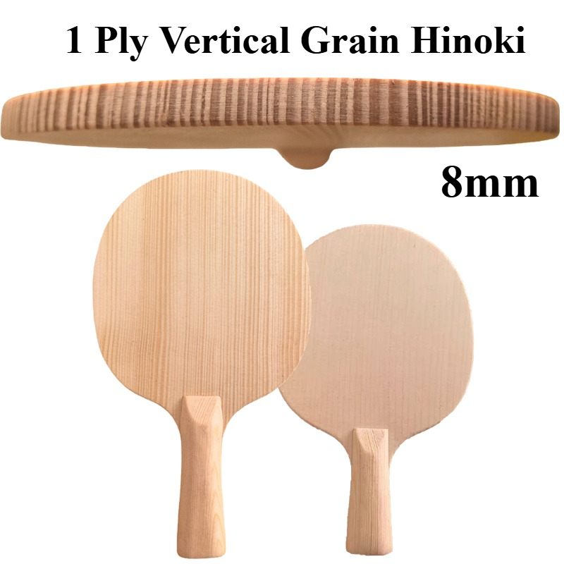1-Ply 8mm Vertical Grain Hinok - Table Tennis Paddle recension och pris