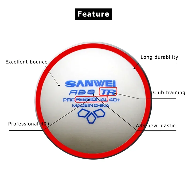 SANWEI TR 3 Star Table Tennis  - Table Tennis Vr recension och pris