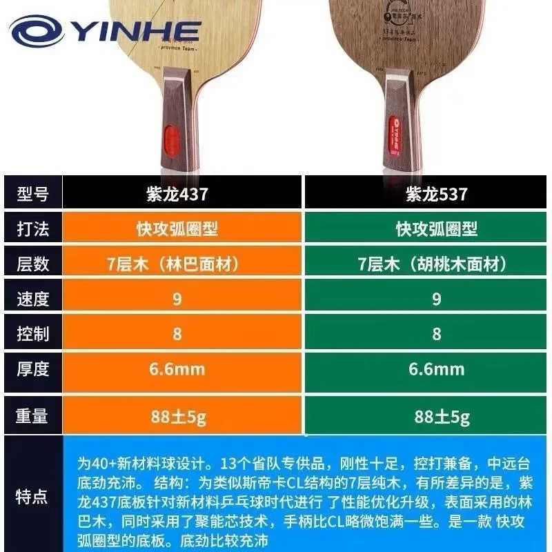 YINHE Table Tennis Racket Bott - Xiom Blade Table Tennis recension och pris